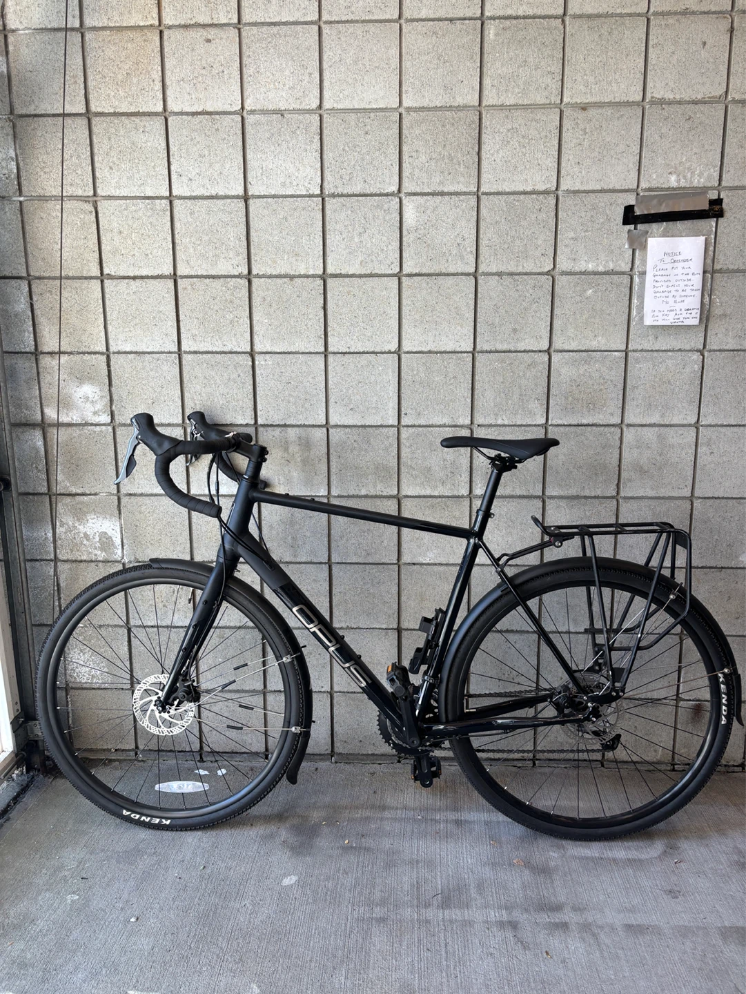 Opus Horizon All-Road Bike - Large - Space Black