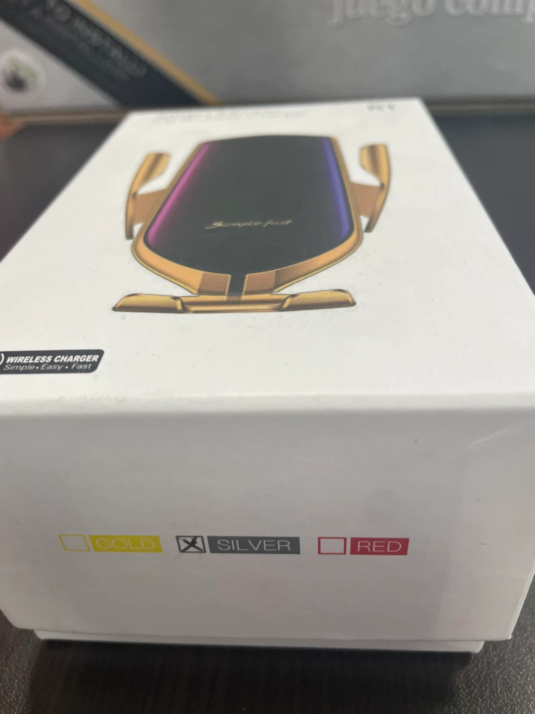 BRAND NEW Simple Fast R1 Smart Sensor Car Wireless Charger - photo 3