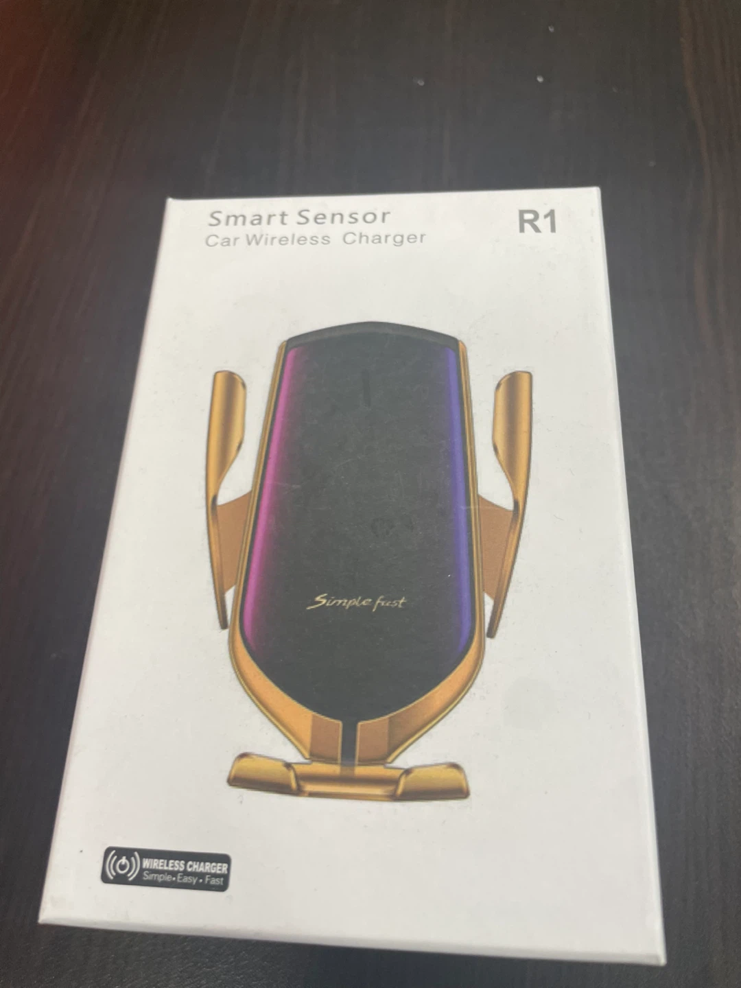 BRAND NEW Simple Fast R1 Smart Sensor Car Wireless Charger - photo 4