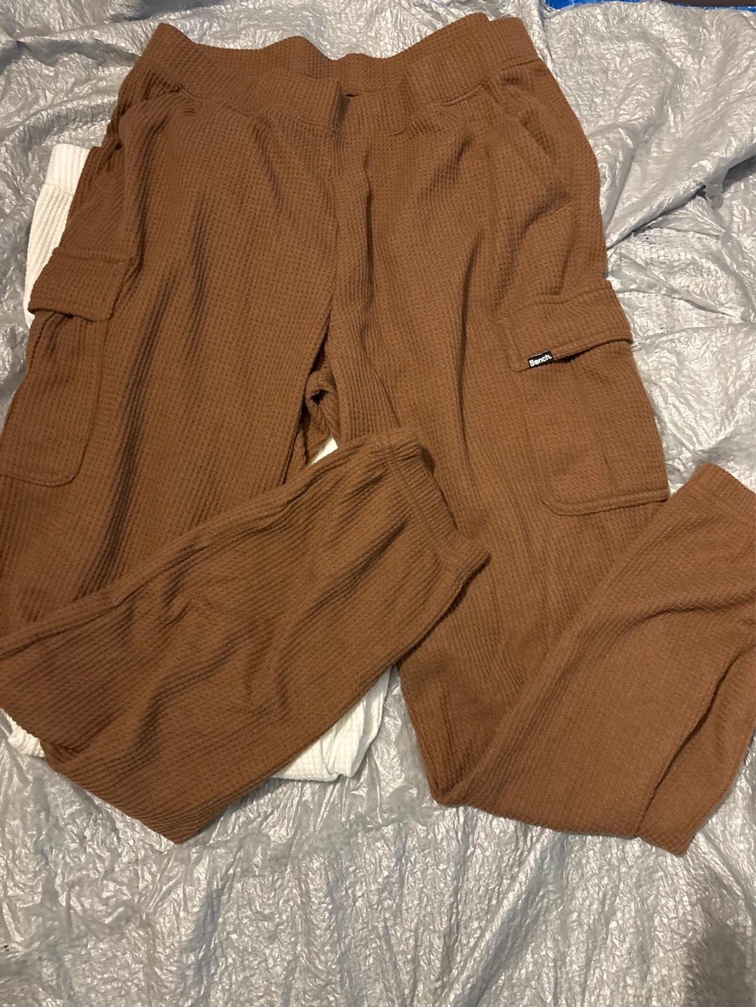 Ladies Bench Cargo Pants - L/G - Brown & White - photo 2