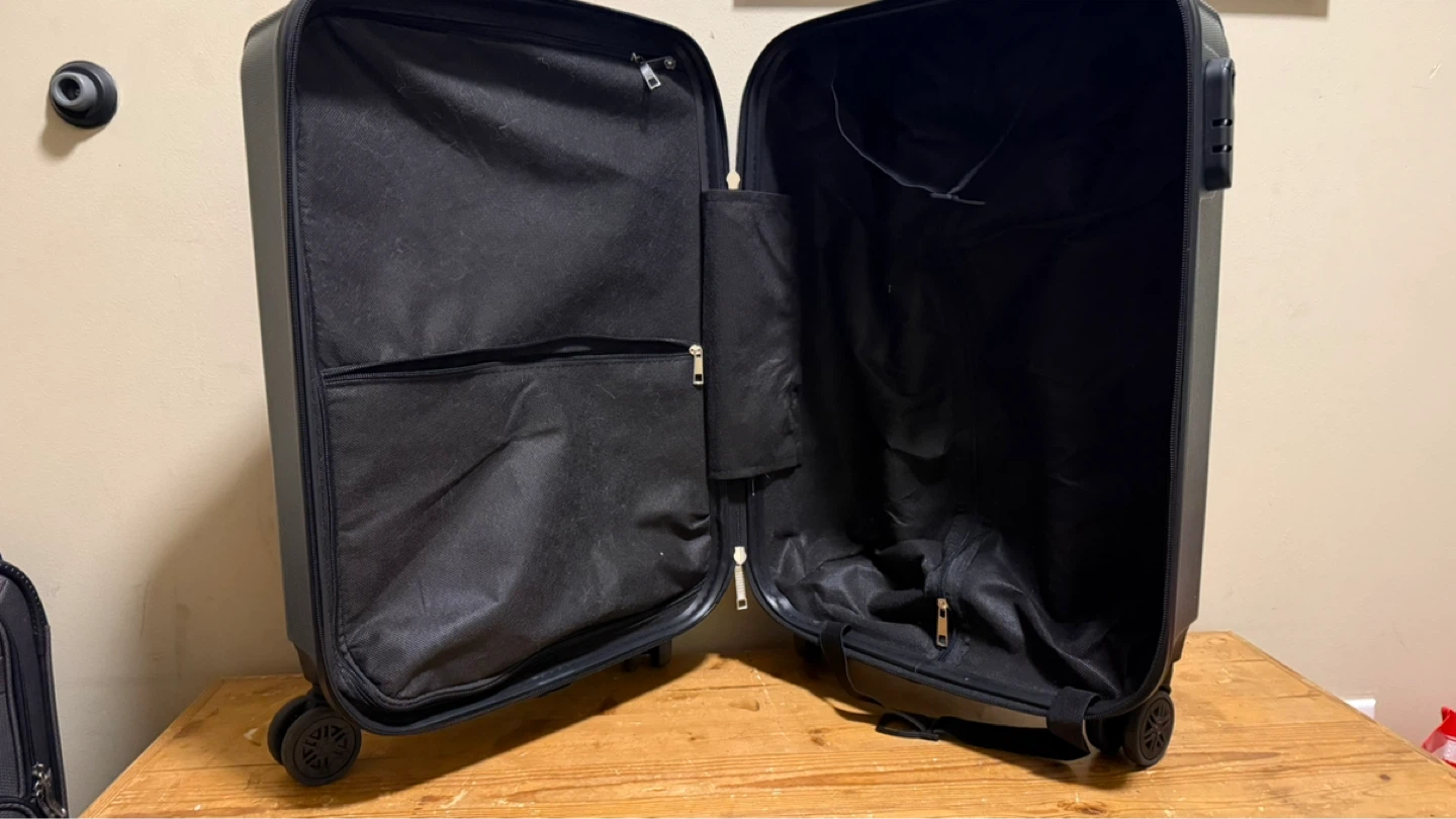 Dark Green Hardside Spinner Suitcase - photo 4