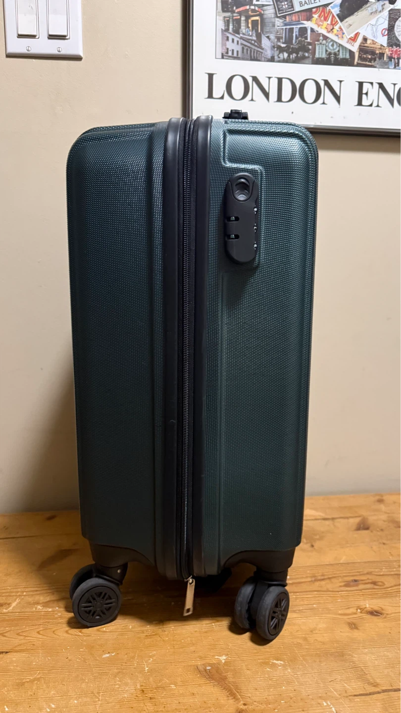 Dark Green Hardside Spinner Suitcase - photo 3