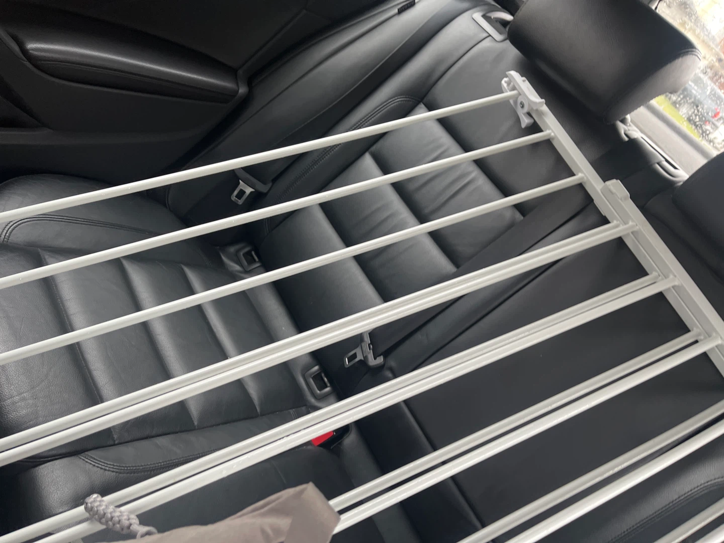 White Metal Baby Gate