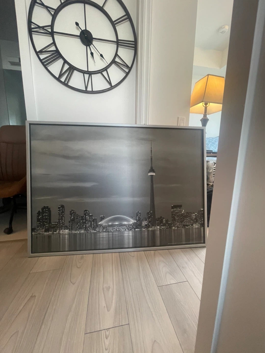 Framed Toronto Skyline Artwork - photo 2