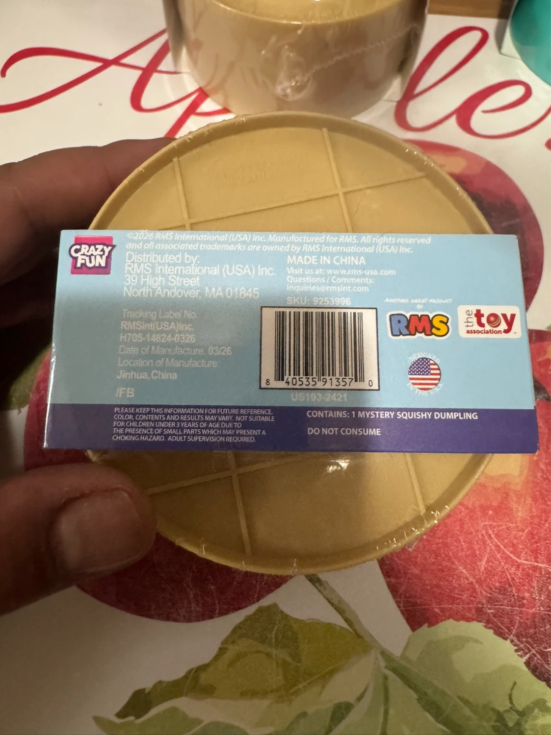 Crazy Fun  Original Mystery Dumpling Golden Ticket Edition Toy - photo 3