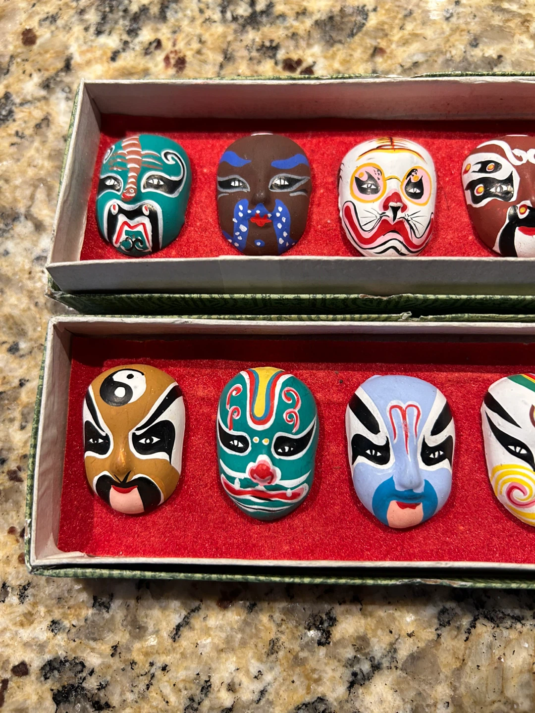 Set of 10 Decorative Chinese Opera Masks - photo 2