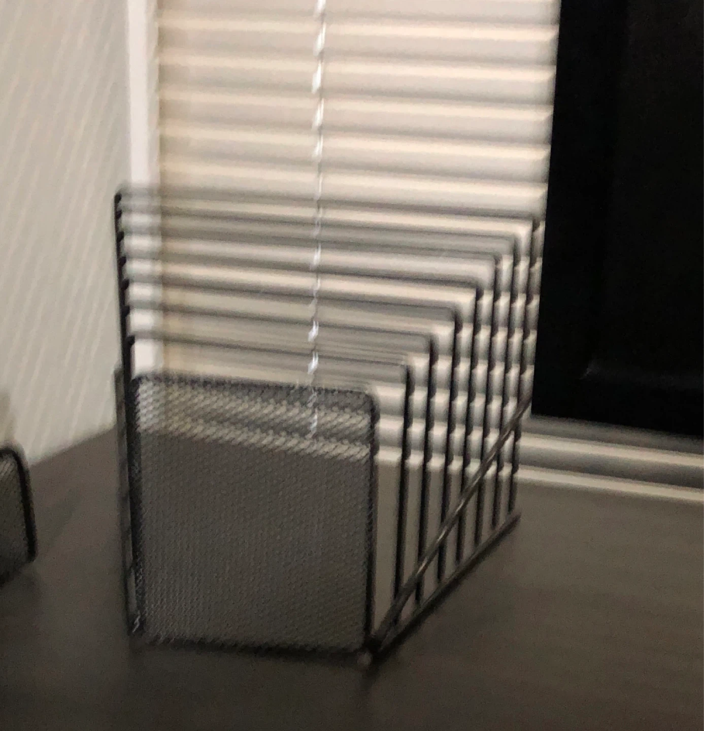 Mesh metal file sorter/organizer