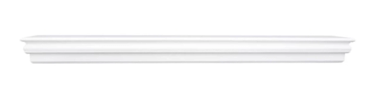 New White Decorative Mantel Shelf - photo 4