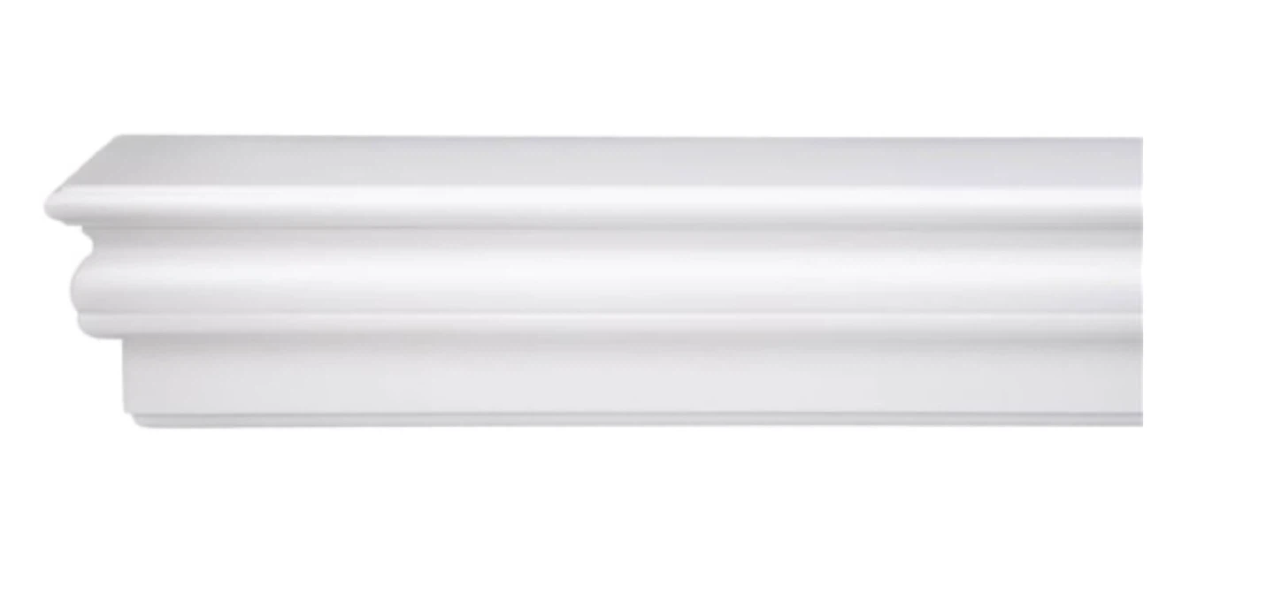 New White Decorative Mantel Shelf - photo 3