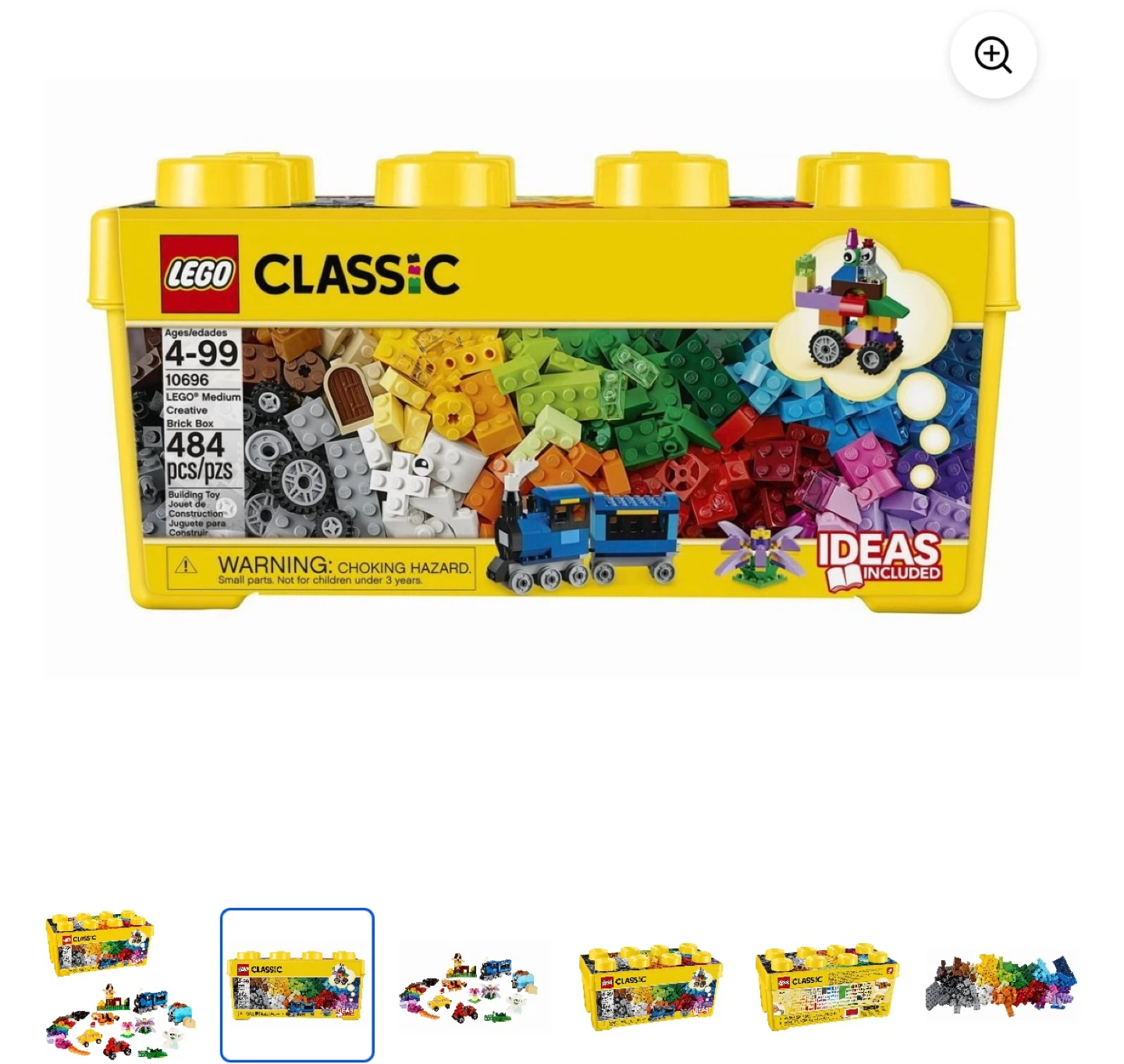 LEGO Classic Medium Creative Brick Box Building Toy - 484 pcs - photo 3