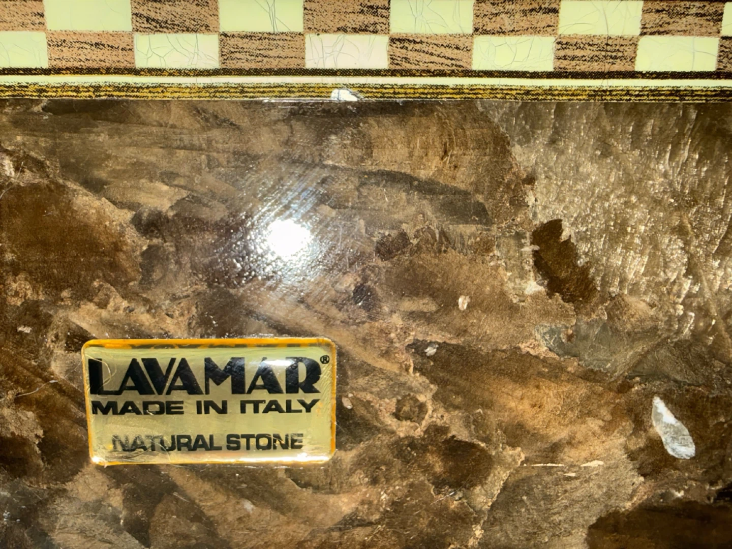 Lavamar Coffee Table - Natural Stone, Made in Italy - photo 3