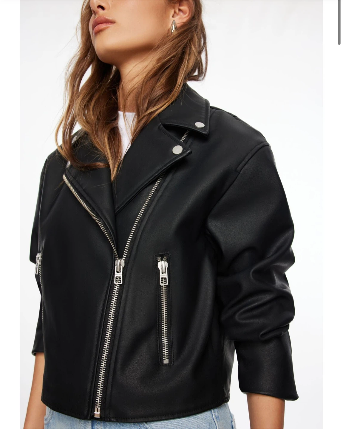 DYNAMITE LADIES BIKER JACKET - NEW! - photo 4