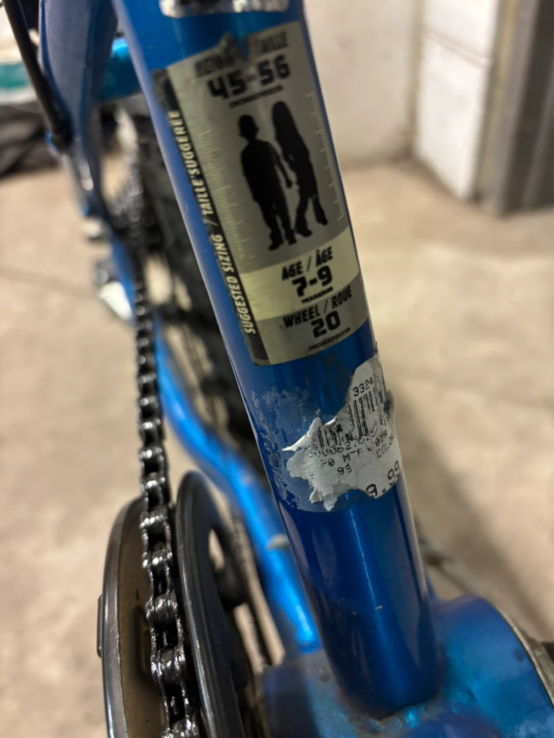 Kids Blue "Nakamura" BMX Bike - 20" Wheel Size - photo 4
