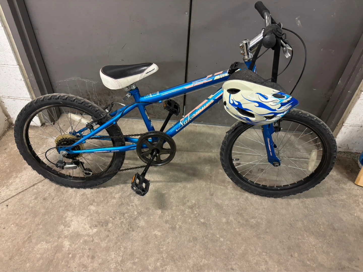 Kids Blue "Nakamura" BMX Bike - 20" Wheel Size