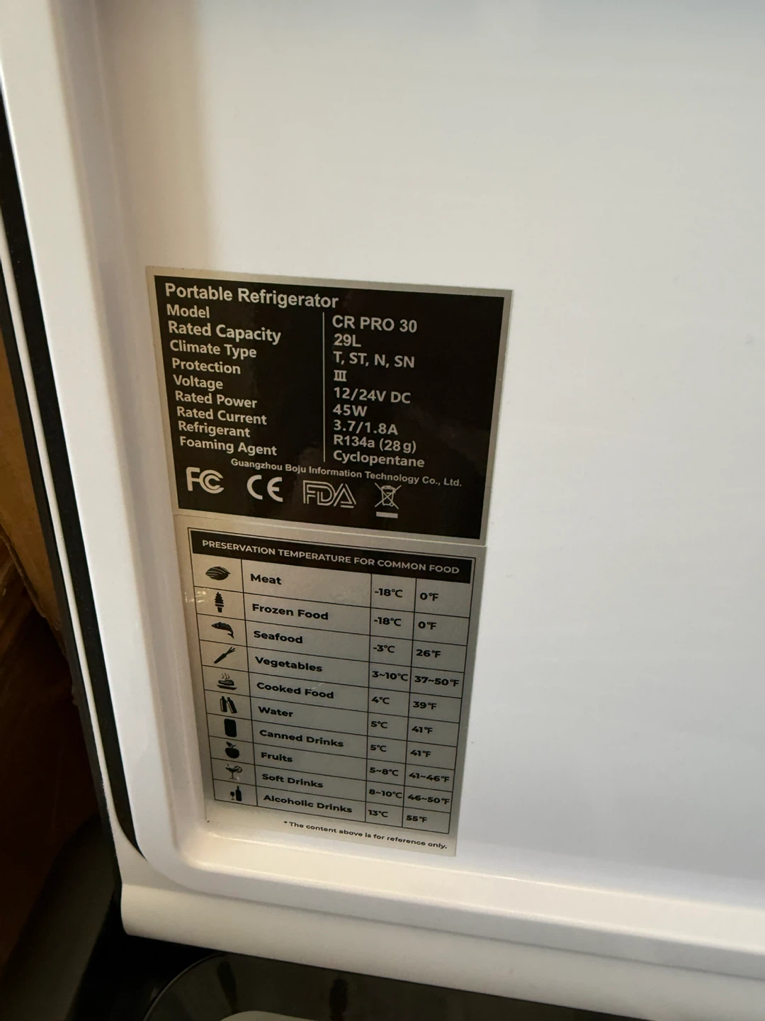 BougeRV CR PRO 30 Portable Refrigerator - photo 5