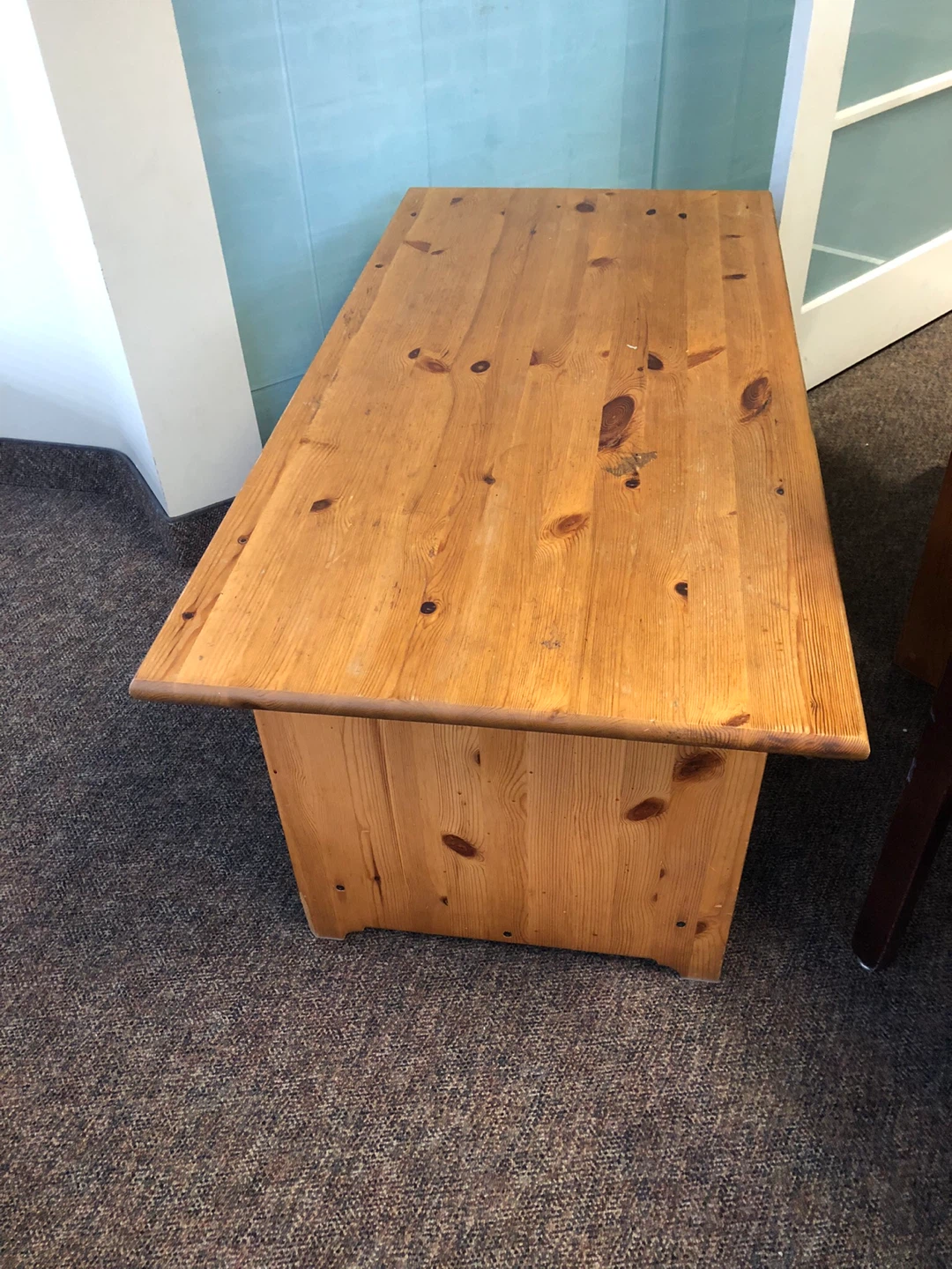 Wooden Storage Bench/Shelf Unit - photo 3