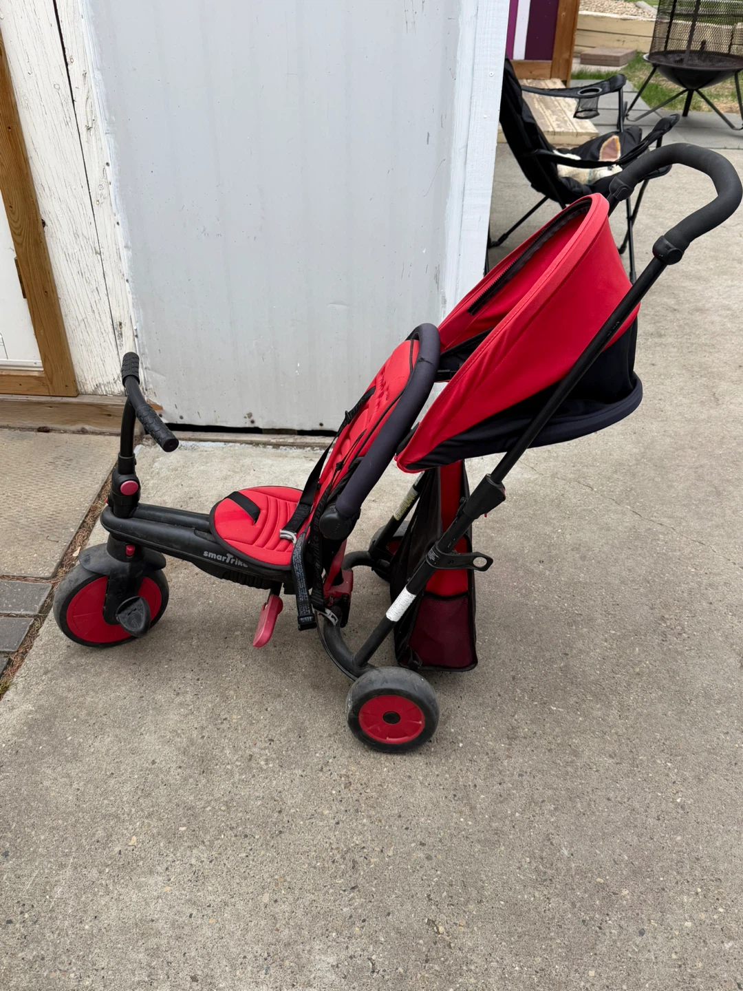 Smart Trike Red Tricycle/Stroller - photo 3