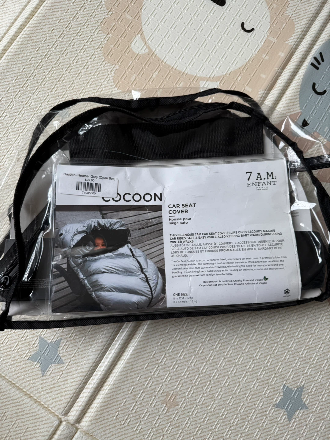 7 A.M. Enfant Cocoon Car Seat Cover - photo 2
