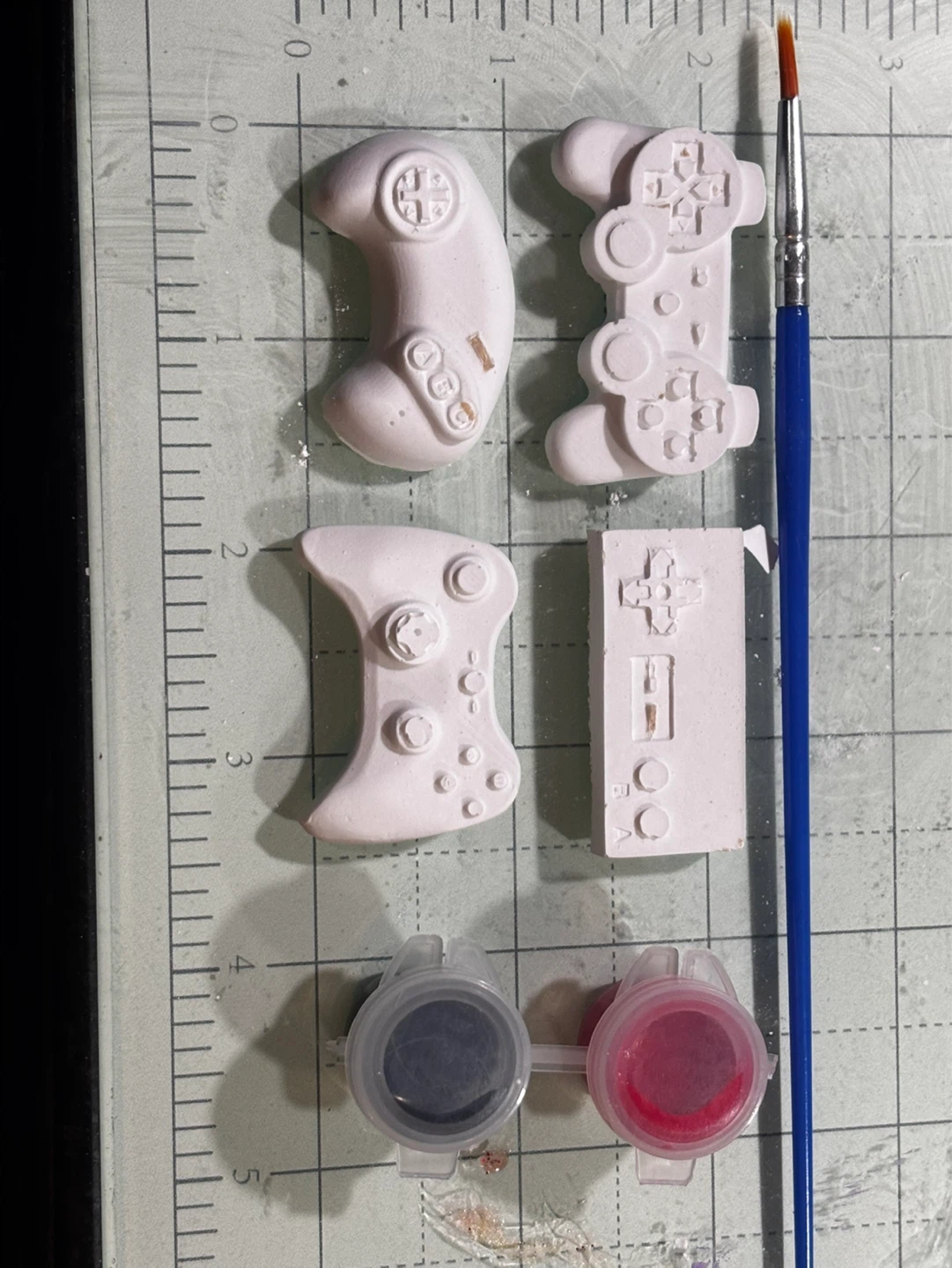 Game Controller Screen Free Mini Paint Set