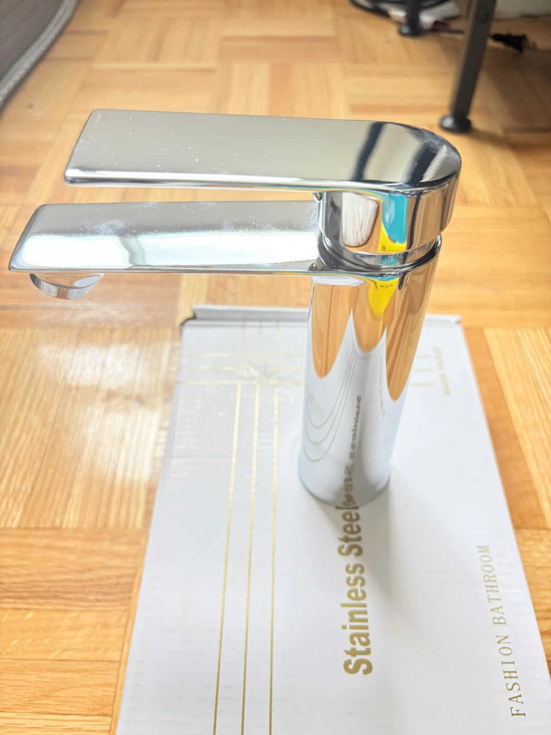 Chrome Stainless Steel Bathroom Faucet - photo 3