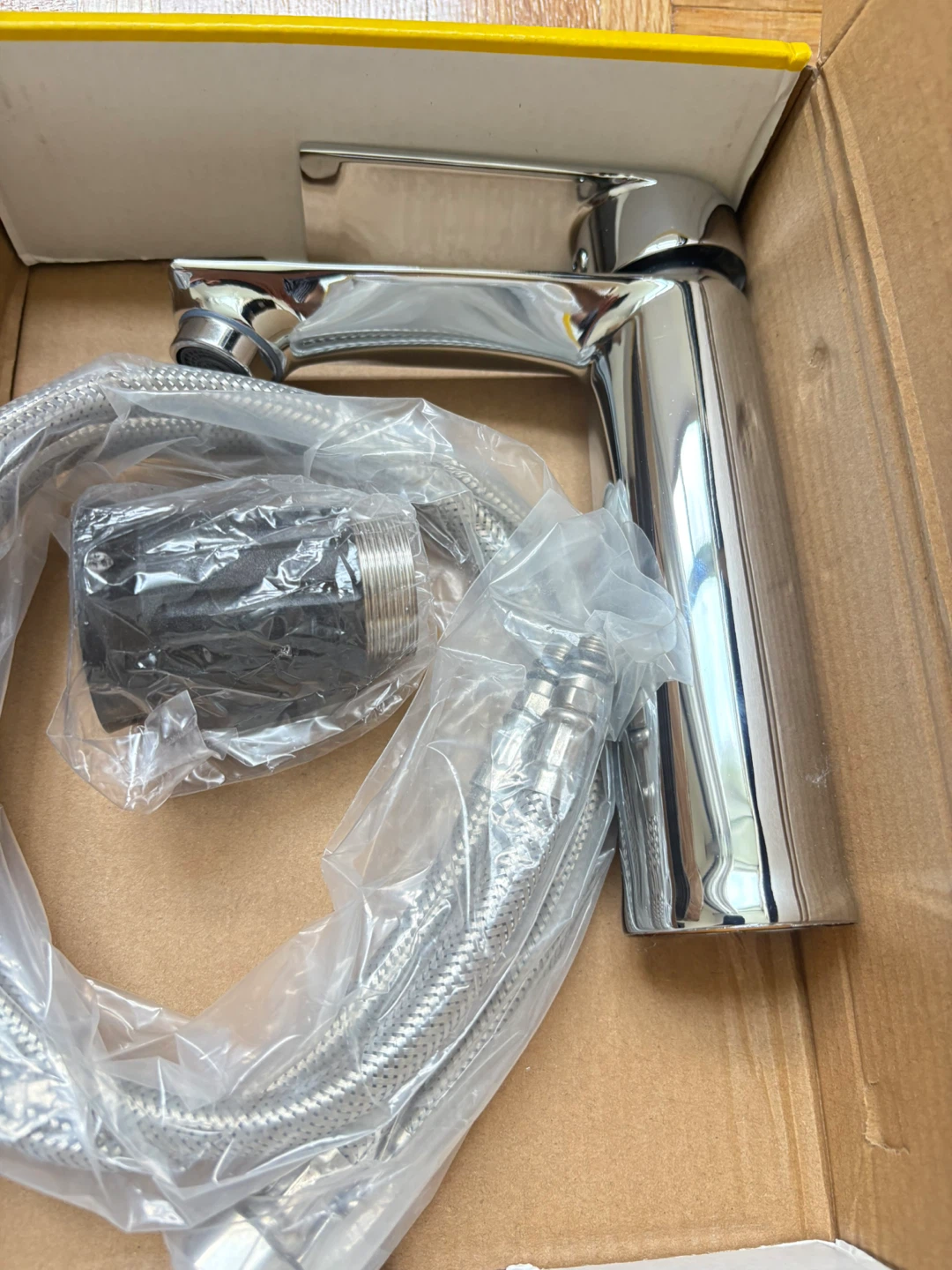 Chrome Stainless Steel Bathroom Faucet - photo 2