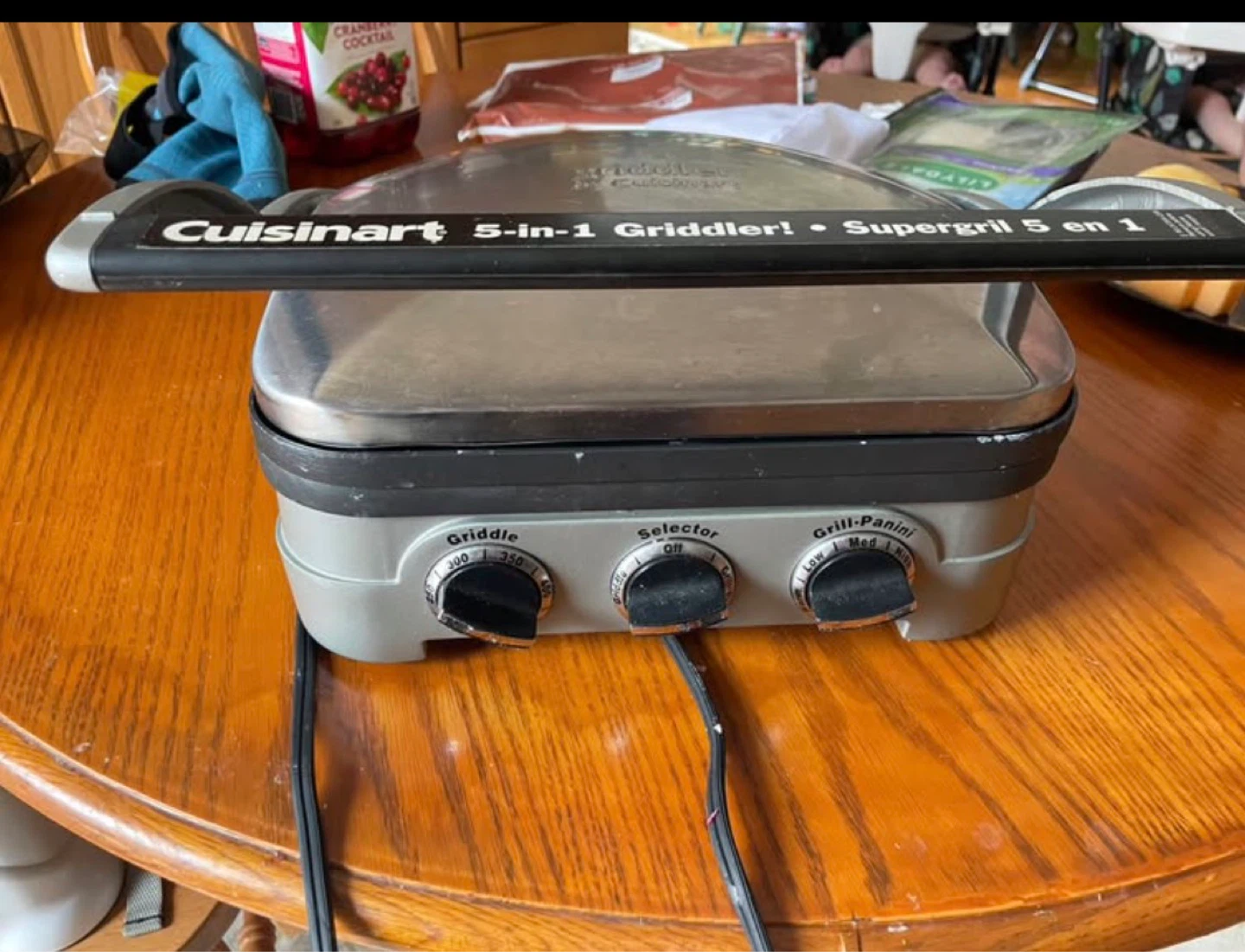 Cuisinart 5-in-1 Griddler! Supergrill