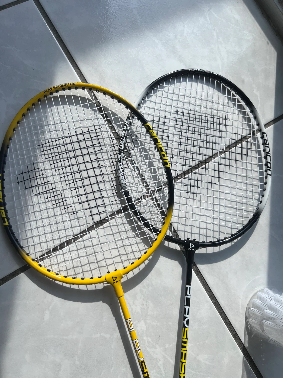 Play Badminton SMASH 5T Badminton Rackets and Shuttlecocks - photo 2