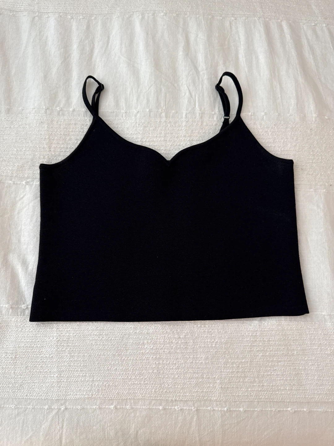 Black Camisole Tank Top