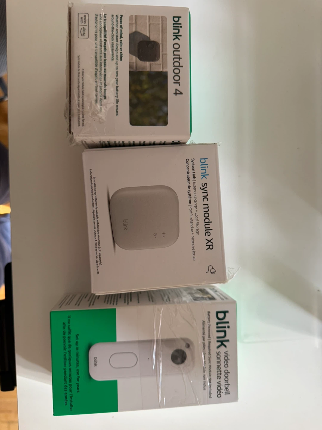 Blink Video Doorbell, Sync Module XR, and Outdoor Camera - photo 2