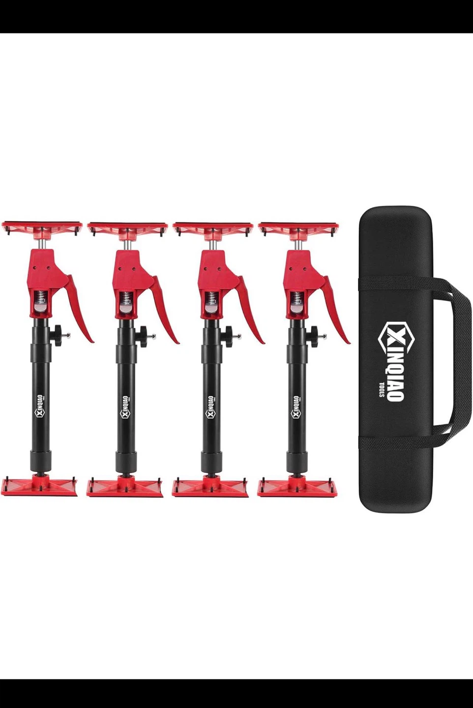 XINQIAO Adjustable Support Rod - 4 Pack