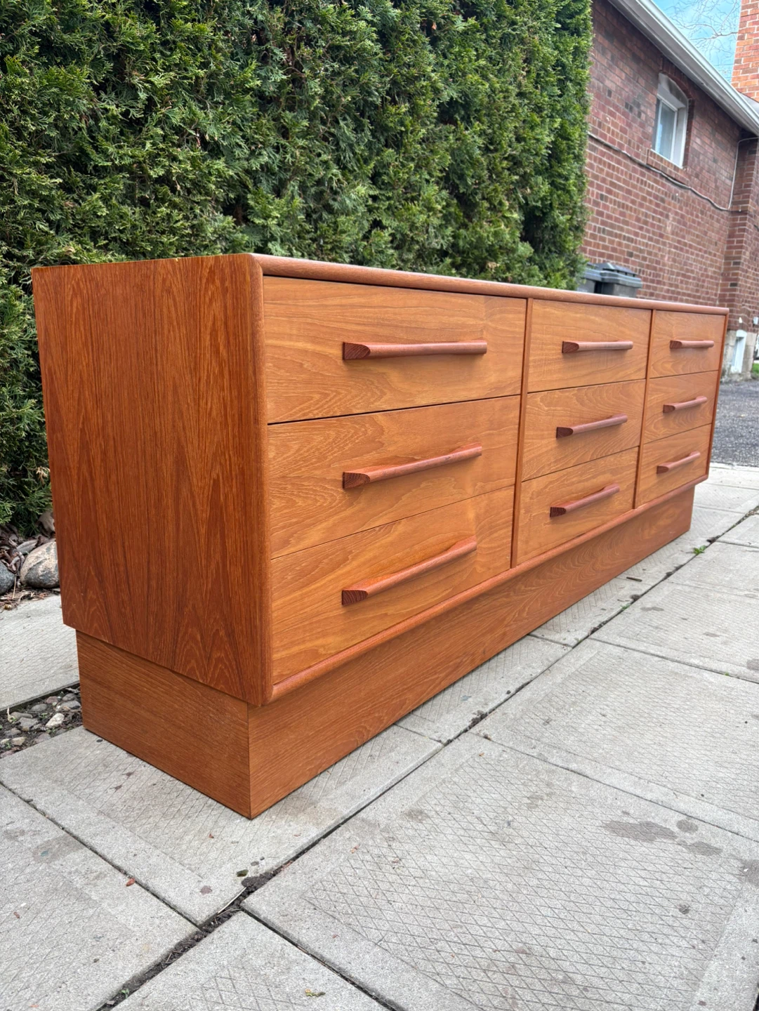 MCM Teak Dresser - photo 3