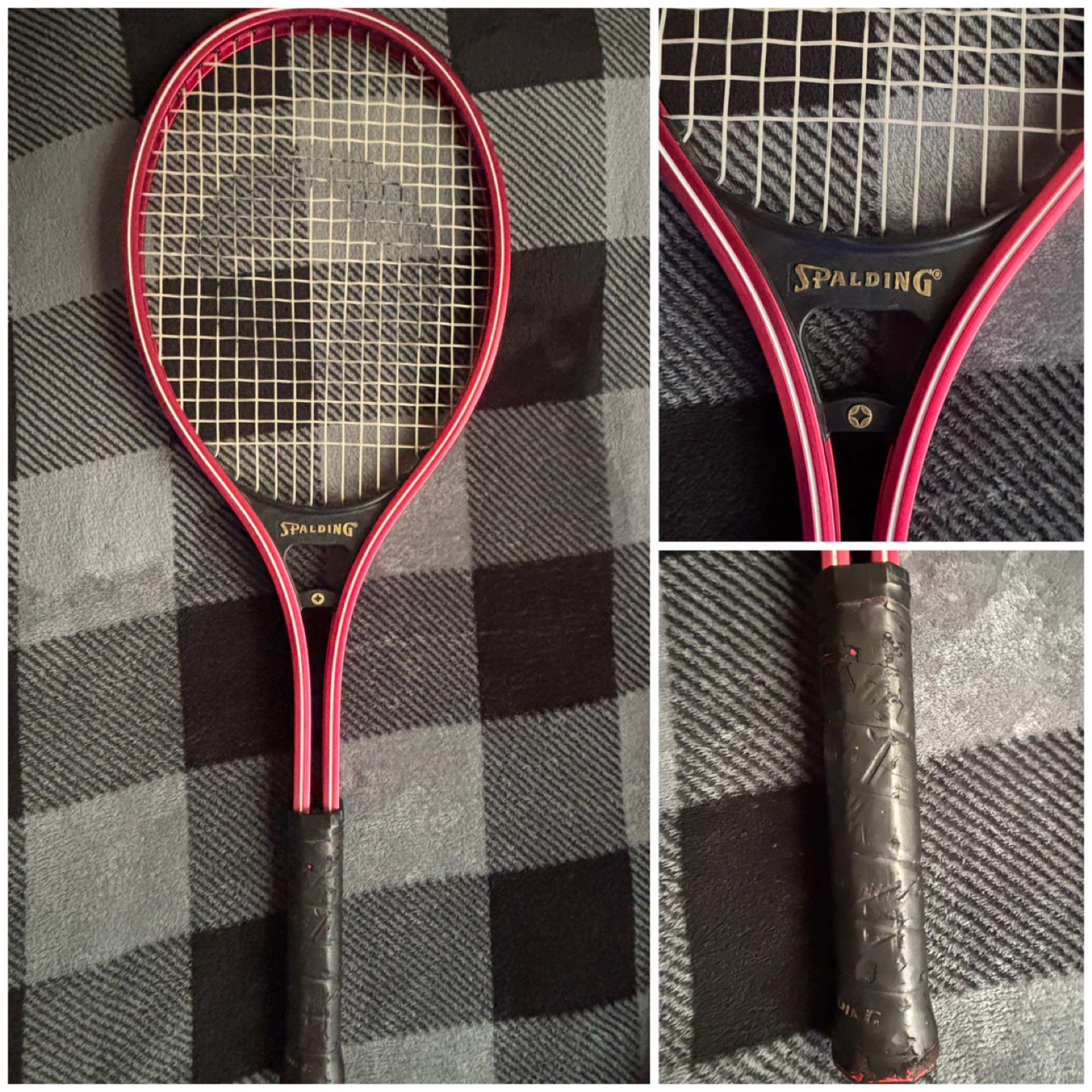 (Spalding) Pink Tennis Racket - *With Balls* - photo 2