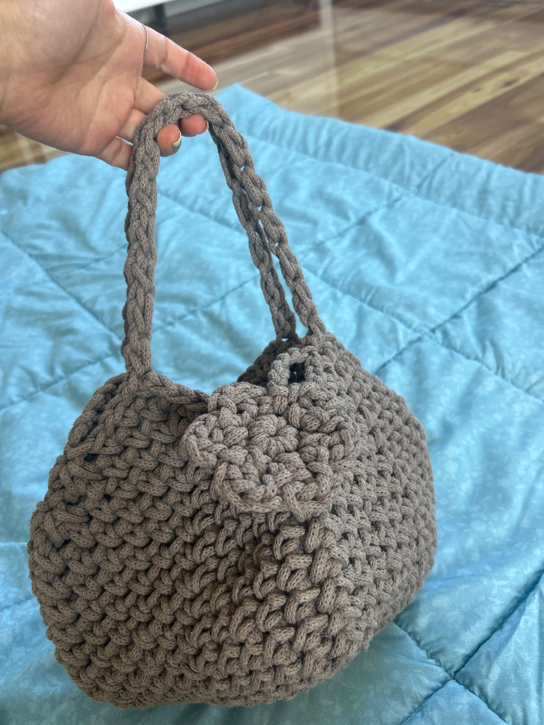 Handmade Crochet Tote Bag