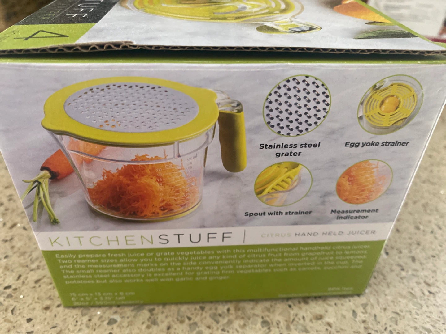 KitchenStuff 4 Piece Citrus Hand Held Juicer Set - photo 3