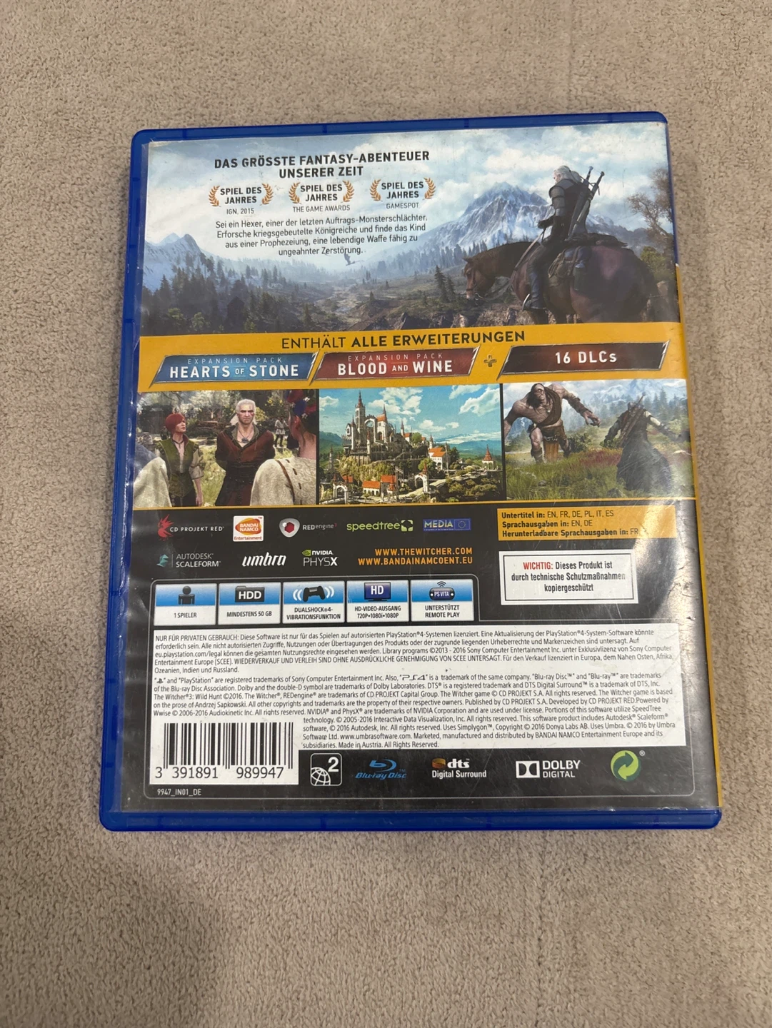 The Witcher 3: Wild Hunt Game of the Year Edition PS4 - photo 3