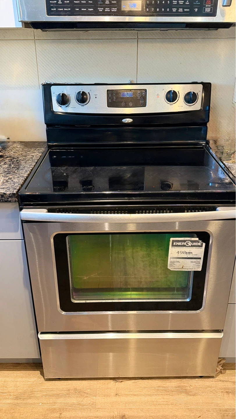 Whirlpool Stainless Steel Electric Range