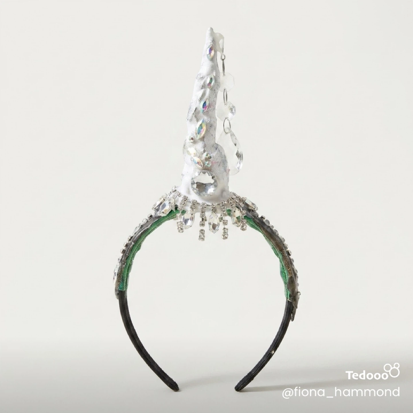 Handmade Unicorn Horn Headband - photo 2