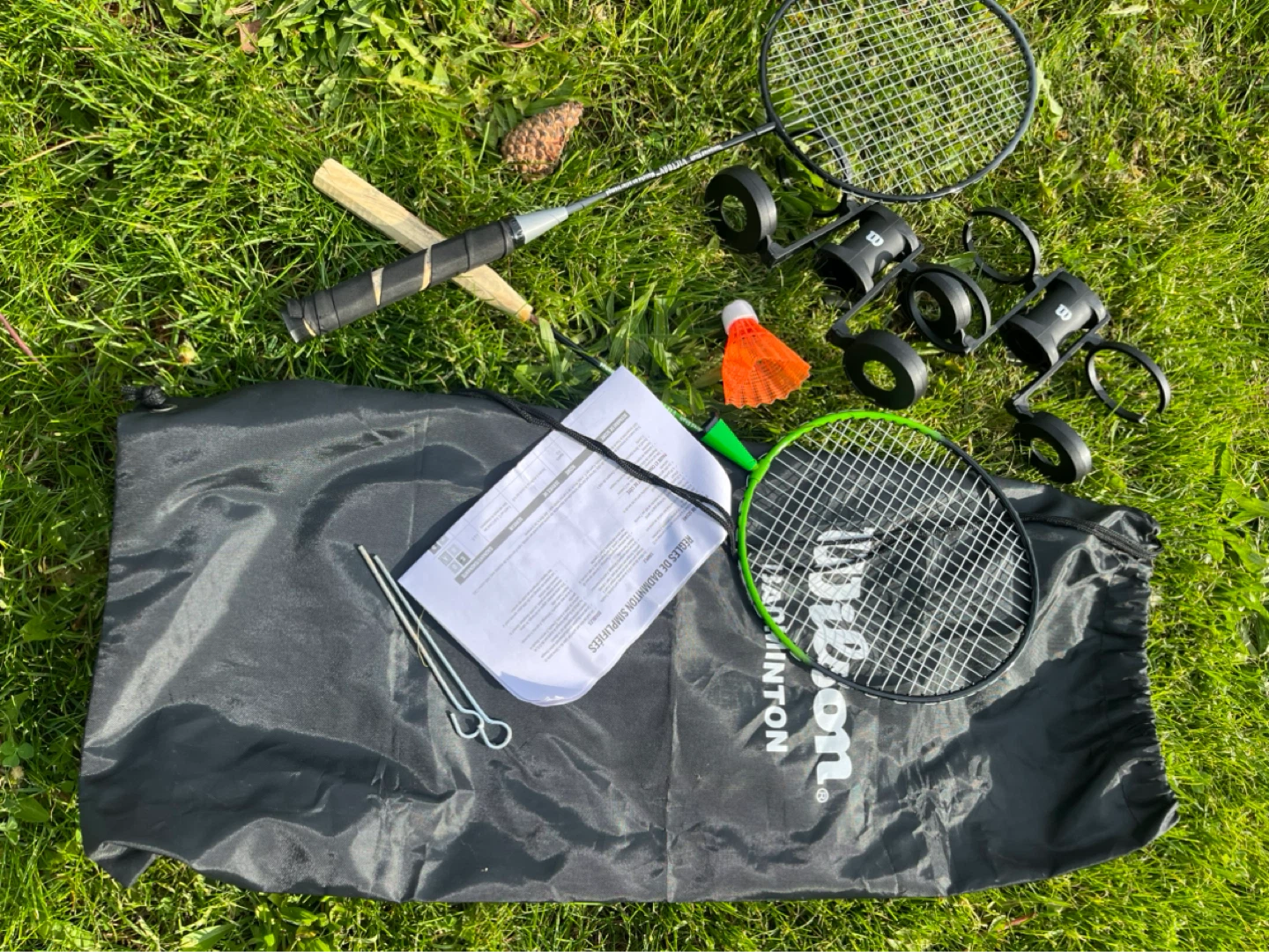 Wilson Badminton Set with Net and Bag - photo 3