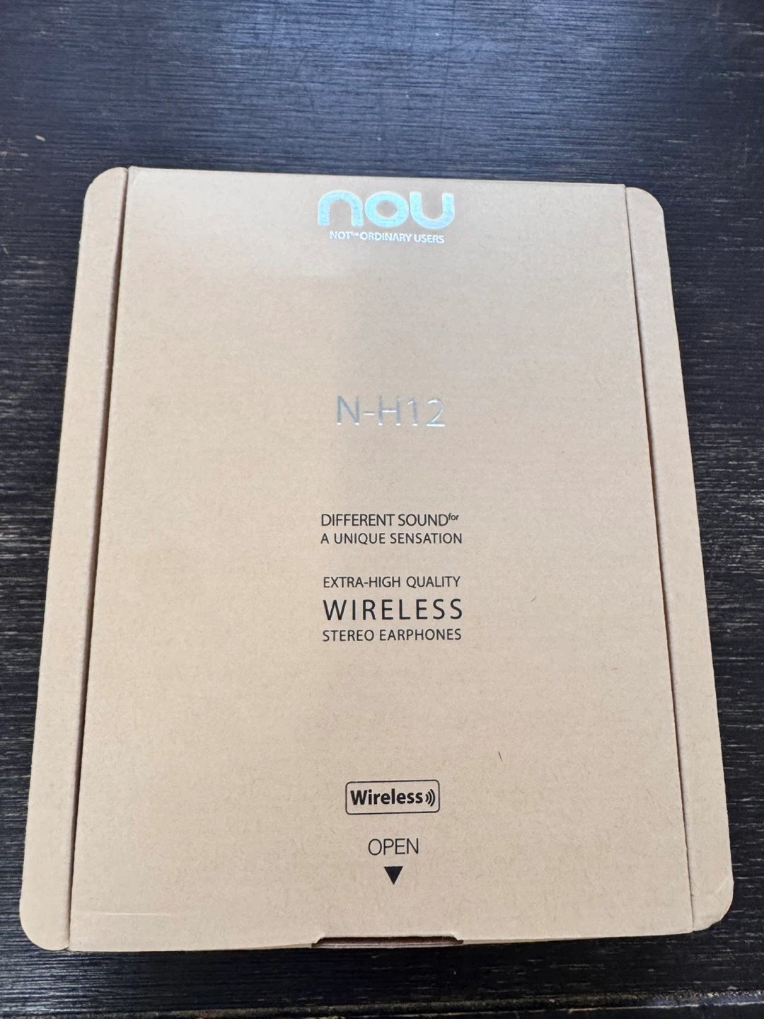N-H12 Wireless Stereo Earphones - Jazz Black