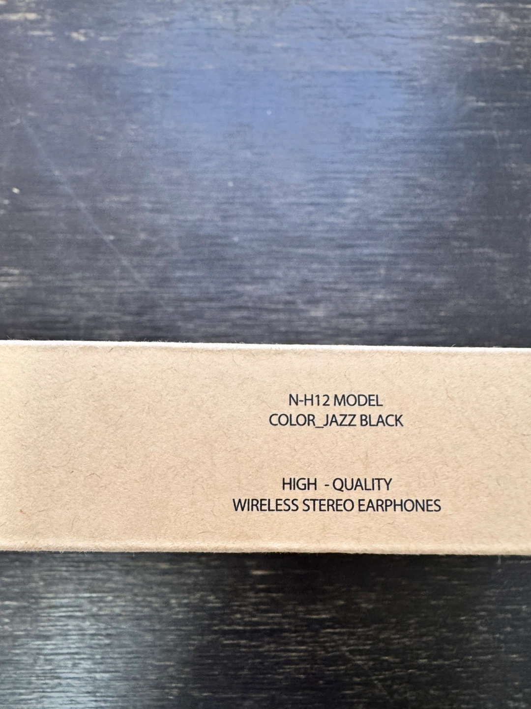 N-H12 Wireless Stereo Earphones - Jazz Black - photo 5