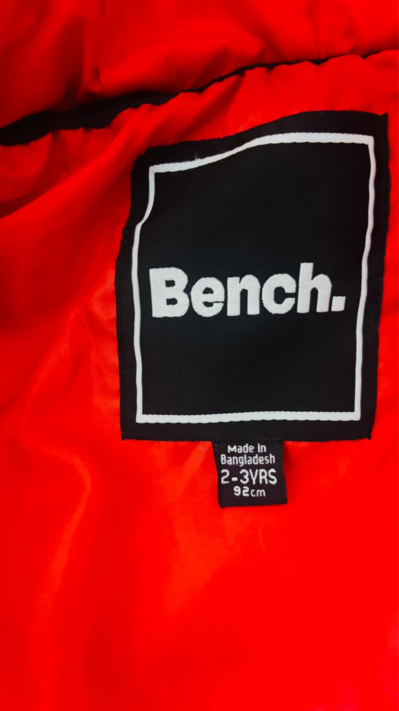 Bench. Red Puffer Jacket 2-3 Yrs - photo 3