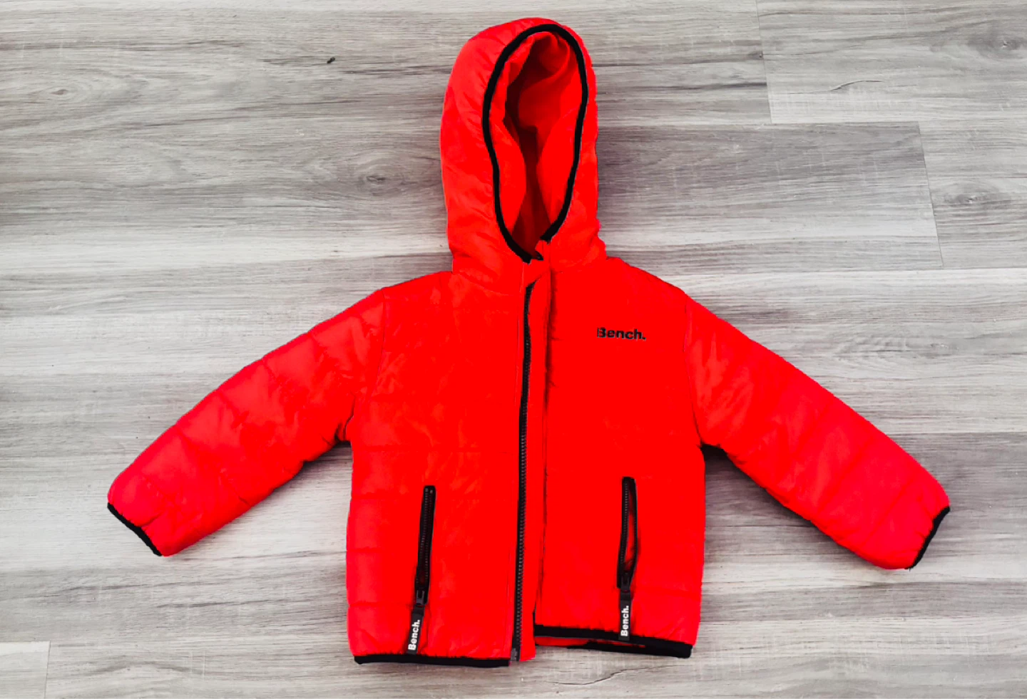 Bench. Red Puffer Jacket 2-3 Yrs