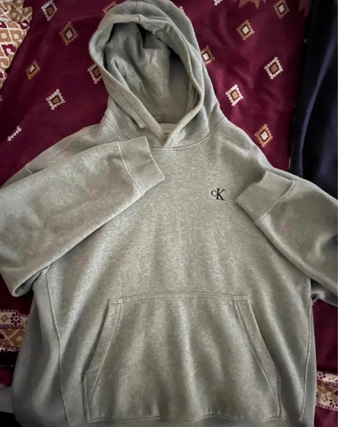 Calvin Klein Grey CK Hoodie