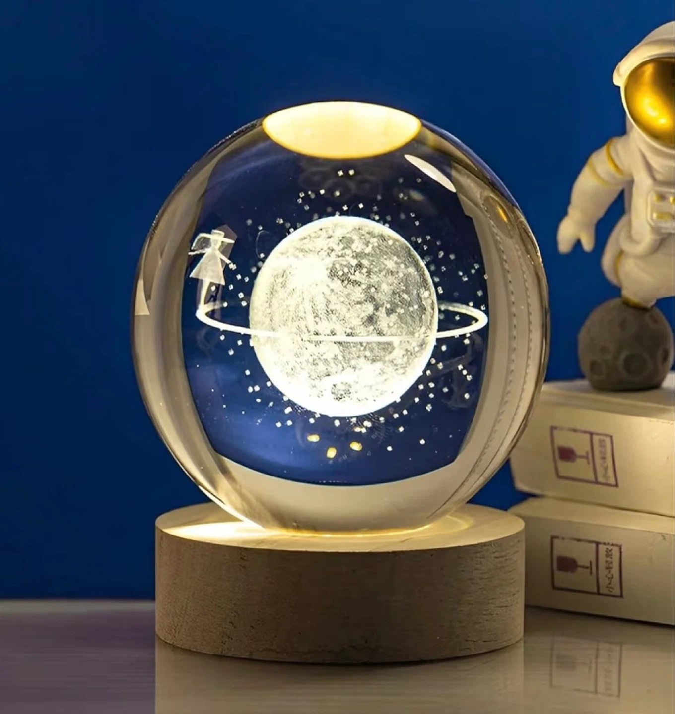 Crystal Ball Planet Night Light