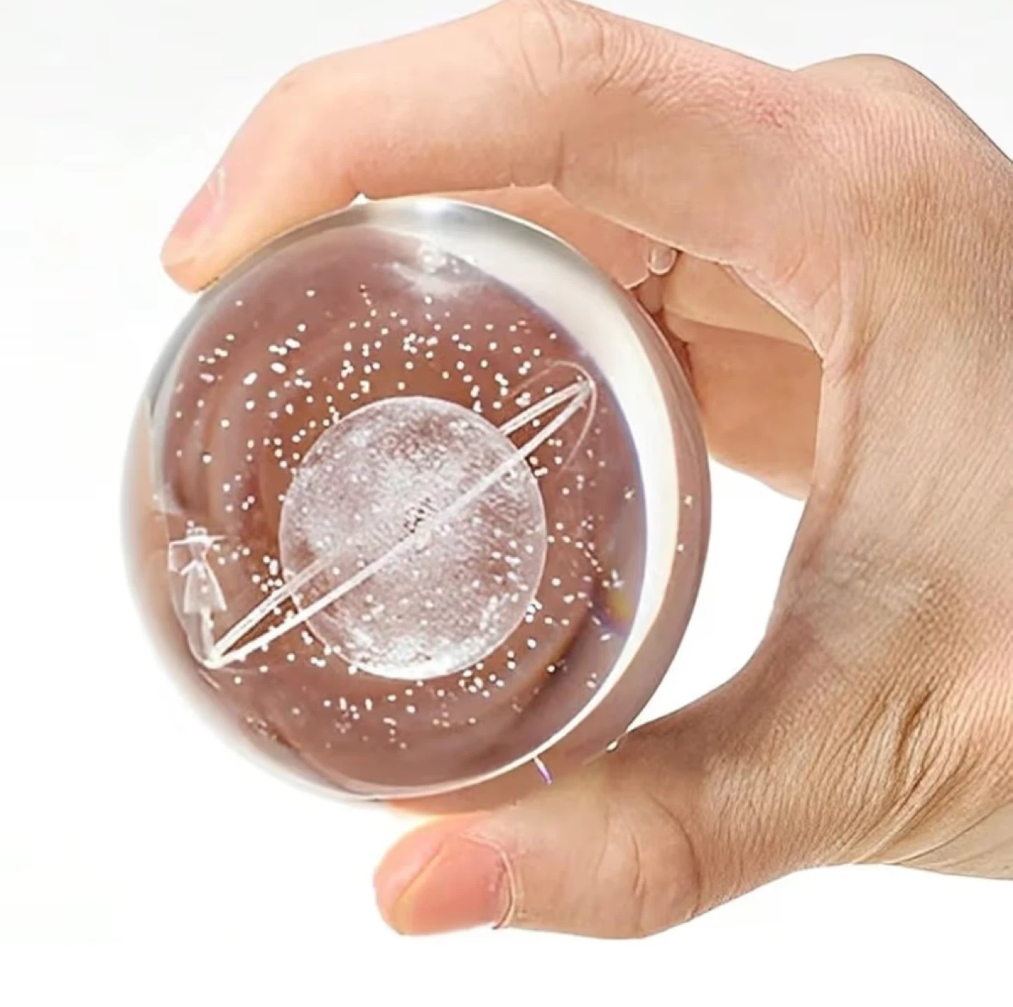 Crystal Ball Planet Night Light - photo 3