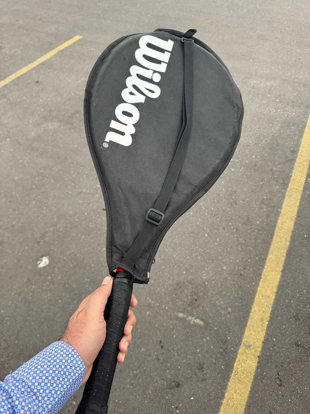 Wilson Federer Tennis Racquet with Cover - photo 5
