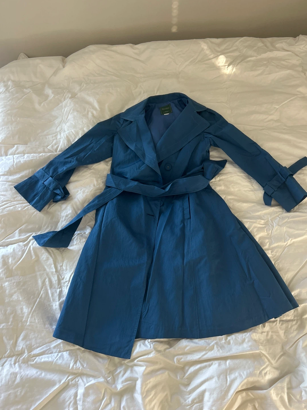 Blue Trench Coat