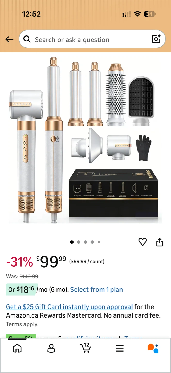 7 in 1 Multi-Stylers Hair Dryer and Styler Set - photo 3