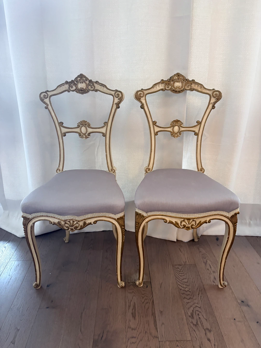 Pair of Gorgeous French Antique Chairs - photo 3