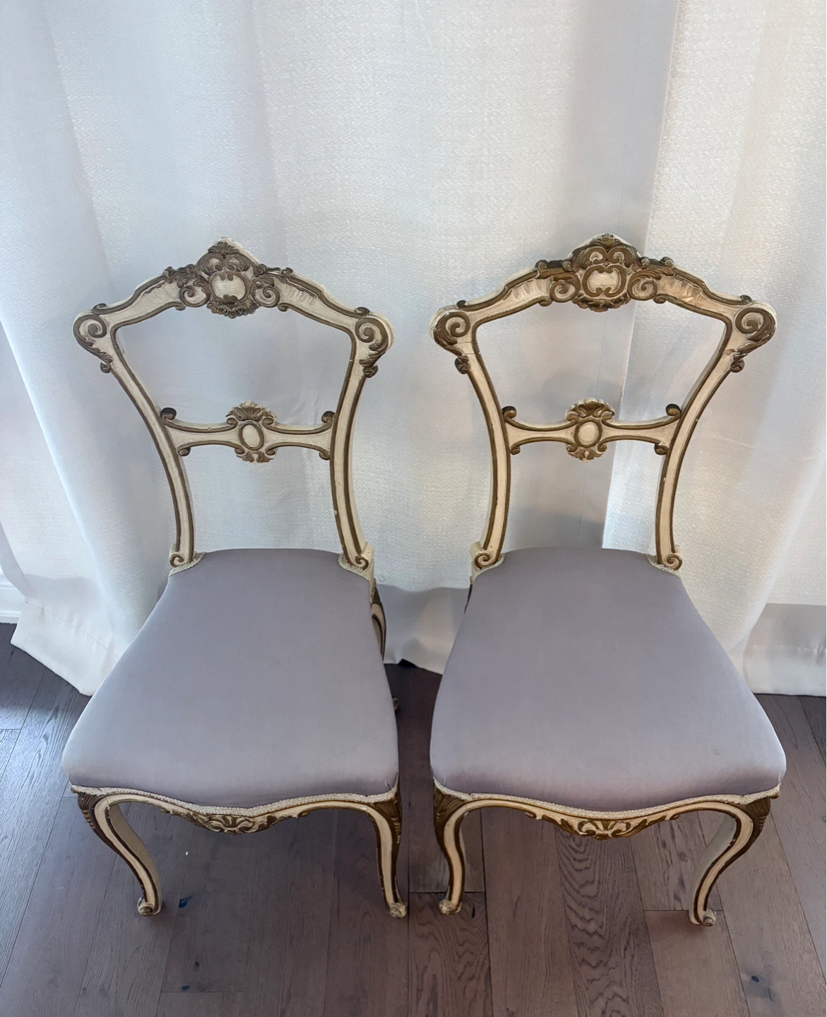 Pair of Gorgeous French Antique Chairs - photo 2